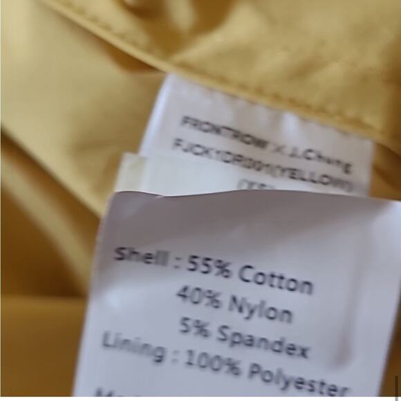 FrontRow x J. Chung Double String Coated Dress Jacket - Picture 6 of 8